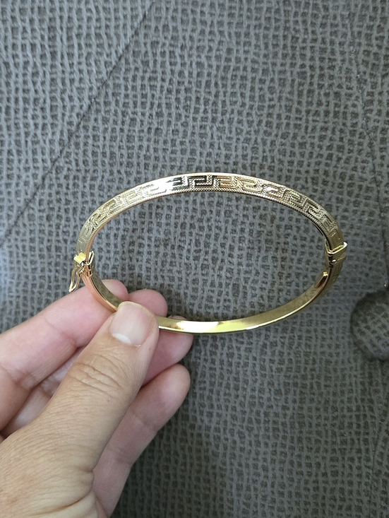 Mia Fiore Jewelry - Mia Fiore Gold💛 Ridged Greek🇬🇷 Key🔑 Bracelet - NWT
